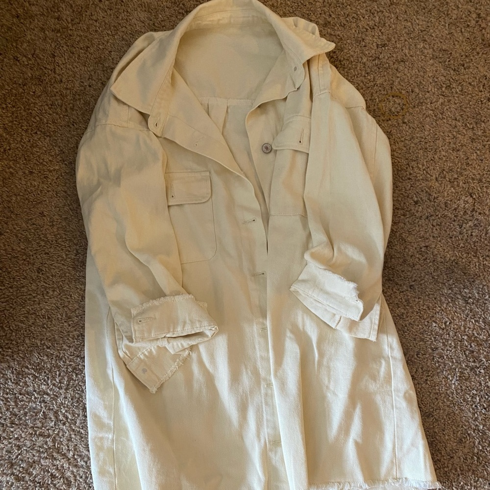 Cream Shacket